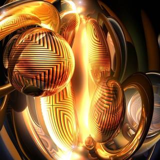 3D digital wallpaper