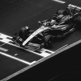 F1 black and white wallpaper