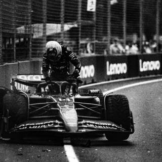 F1 black and white wallpaper