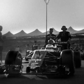 F1 black and white wallpaper