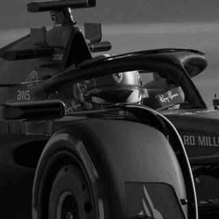 F1 black and white wallpaper