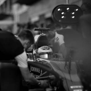 F1 black and white wallpaper