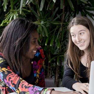 Coder girl wallpaper