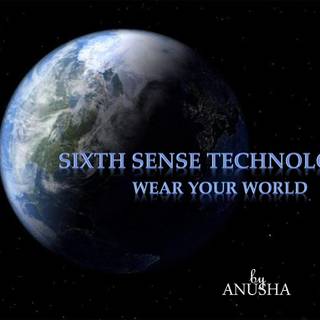 Sixth sense technology wallpaper