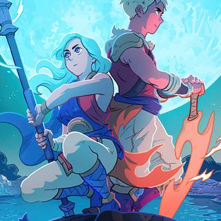 Sea of Stars phone wallpaper