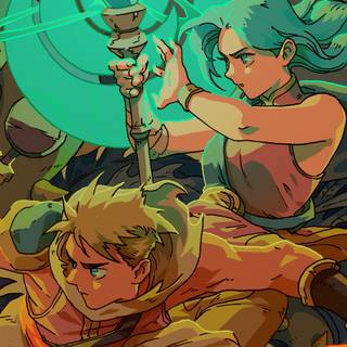 Sea of Stars phone wallpaper