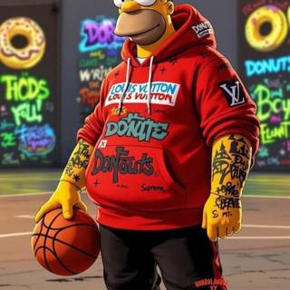 Supreme PS5 wallpaper