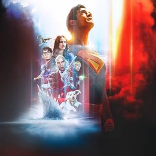 Logo Superman 2025 wallpaper