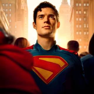 Logo Superman 2025 wallpaper