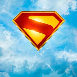 Logo Superman 2025 wallpaper