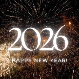 2026 New Year wallpaper