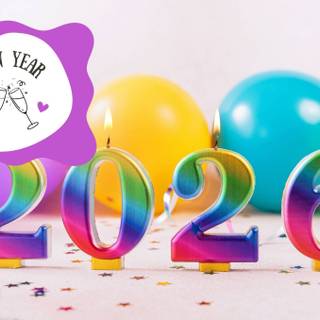 2026 New Year wallpaper