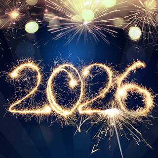 2026 New Year wallpaper