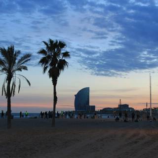 La Barceloneta wallpaper