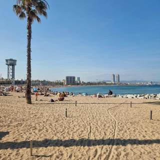 La Barceloneta wallpaper