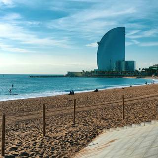La Barceloneta wallpaper