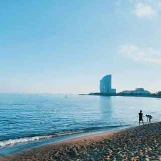 La Barceloneta wallpaper