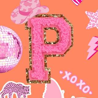 P preppy wallpaper