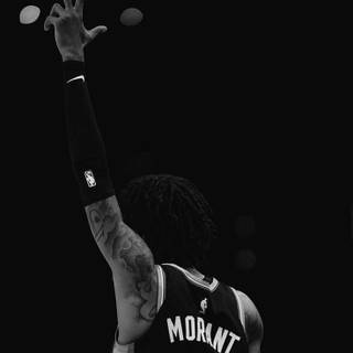 Ja Morant jersey wallpaper