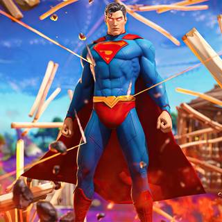 Superman Fortnite wallpaper