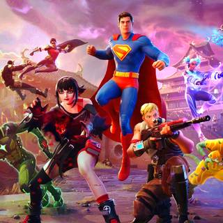 Superman Fortnite wallpaper