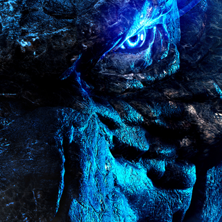 Godzilla blue wallpaper