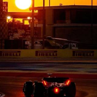F1 sunset wallpaper