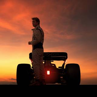 F1 sunset wallpaper