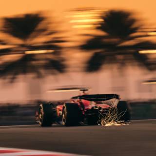 F1 sunset wallpaper