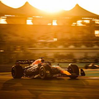 F1 sunset wallpaper