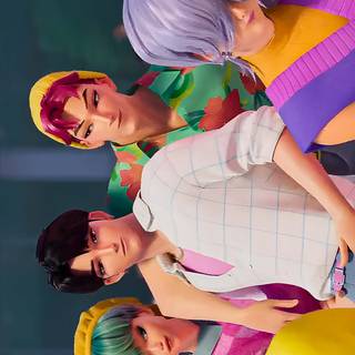 Kpop Demon Hunters Saja Boys iPhone wallpaper