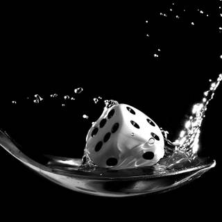 Amoled water drop wallpaper