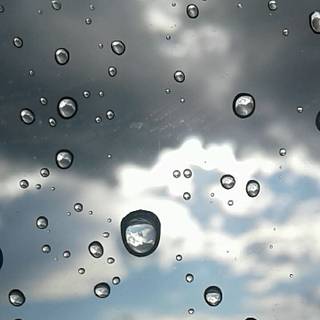 Amoled water drop wallpaper