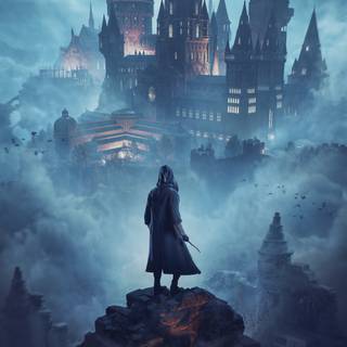 Dark anime aesthetic PS5 wallpaper