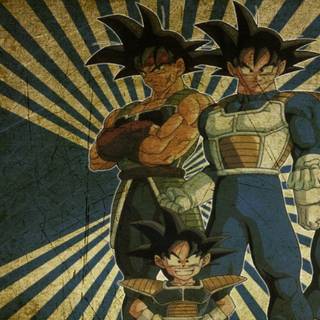 Goku vintage 1920x1080 HD wallpaper