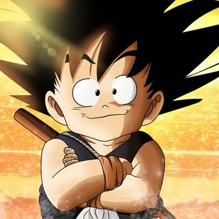 Goku vintage 1920x1080 HD wallpaper