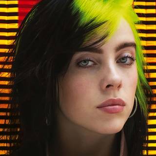 Billie Eilish HD PS5 wallpaper