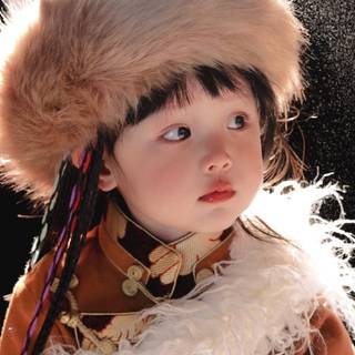 Chinese baby wallpaper