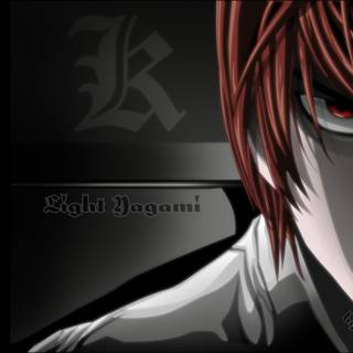 Light Yagami manga wallpaper