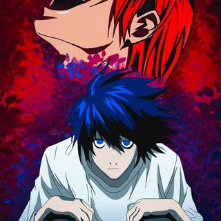 Light Yagami manga wallpaper