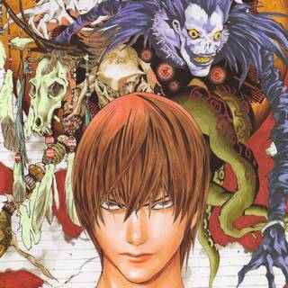 Light Yagami manga wallpaper