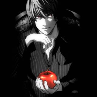 Light Yagami manga wallpaper