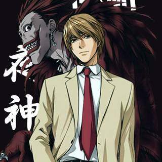 Light Yagami manga wallpaper
