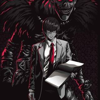 Light Yagami manga wallpaper