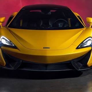 Yellow McLaren wallpaper