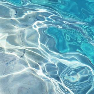 Turquoise water wallpaper