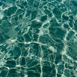 Turquoise water wallpaper