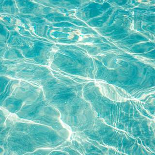 Turquoise water wallpaper