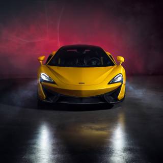 Yellow McLaren wallpaper