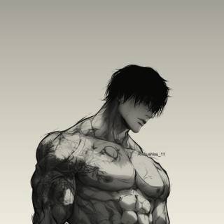 Fitness anime wallpaper